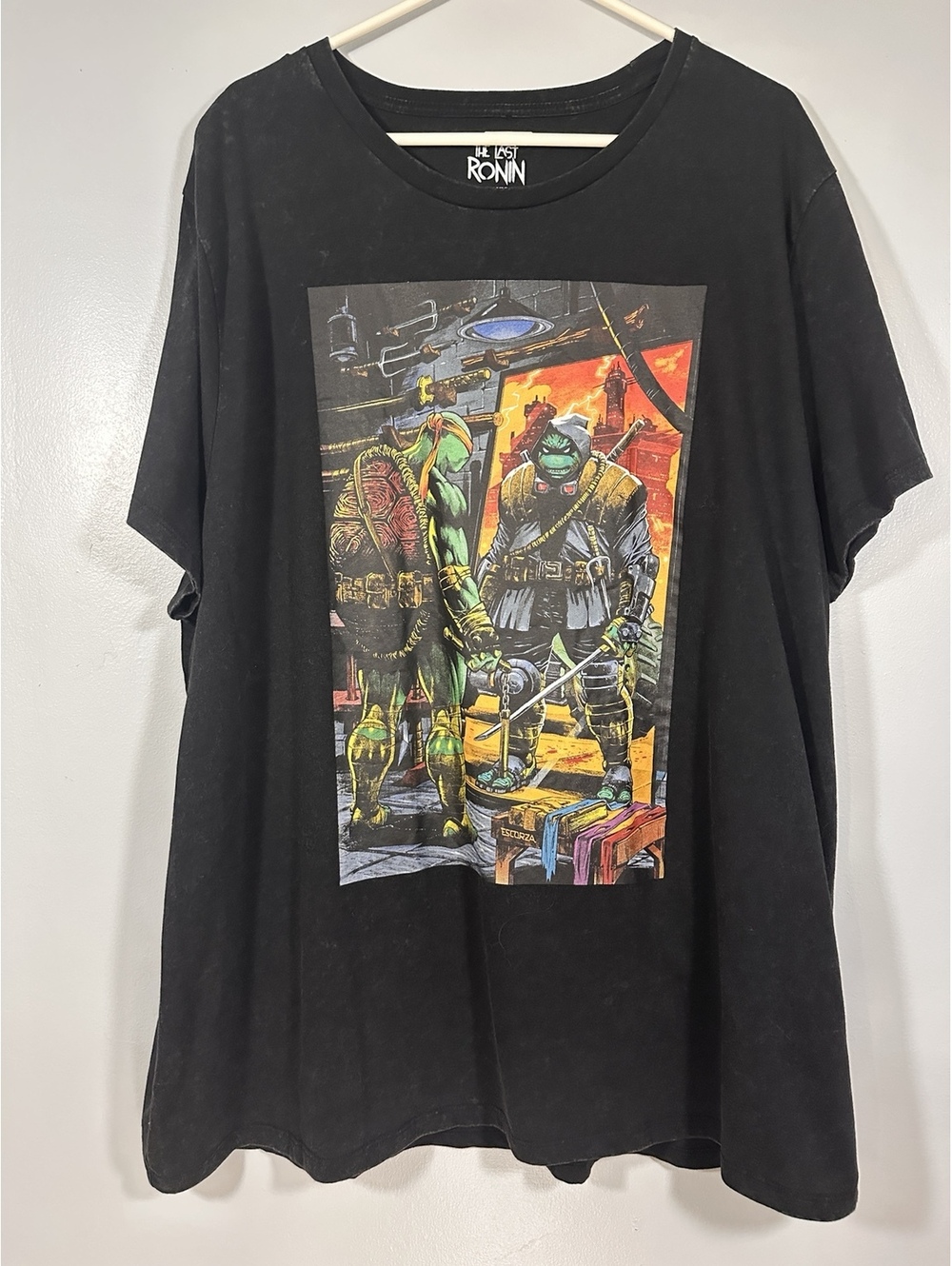 Teenage Mutant Ninja Turtles The Last Ronin T-Shirt Men's 3XL Black